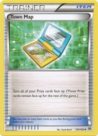 Town Map 150/162 [XY  BREAKthrough]