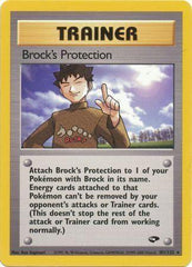 Brock's Protection 101/132 [Gym Challenge]  - Unlimited