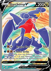 Garchomp V (Full Art) 178/189 [SWSH10 Astral Radiance]  - Holofoil