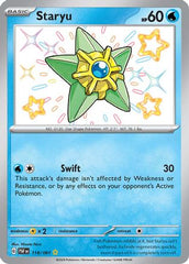 Staryu 118/091 [SV Paldean Fates]  - Holofoil