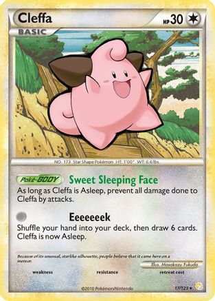 Cleffa 017 [HeartGold SoulSilver]