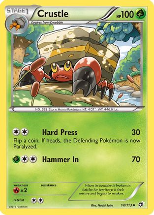 Crustle 014 [Legendary Treasures]
