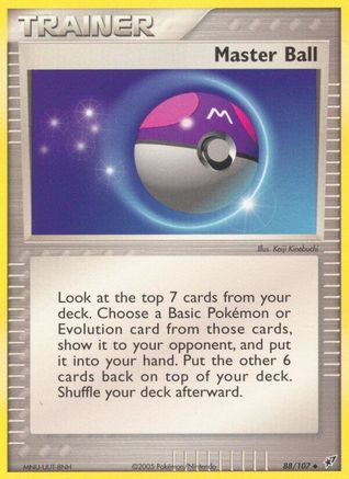 Master Ball 088 [Deoxys]
