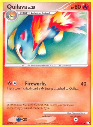 Quilava 060 [Mysterious Treasures]