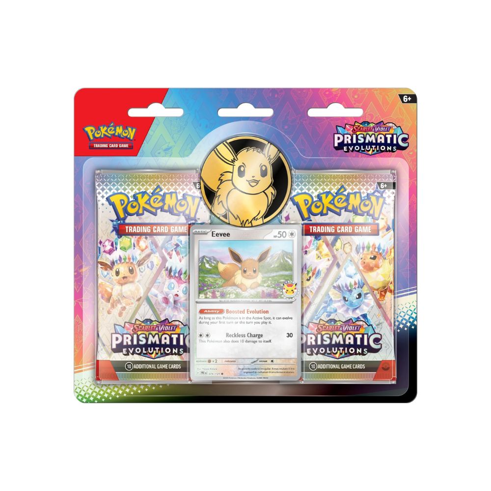 Pokemon Prismatic Evolutions 2 Pack Blister